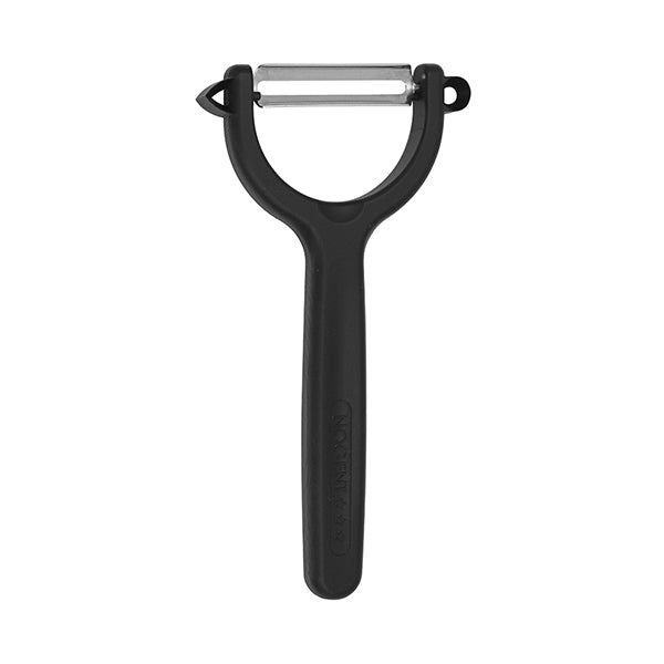Eplucheur étrier lame double lisse Pratik noir Nogent - Mathon - 1