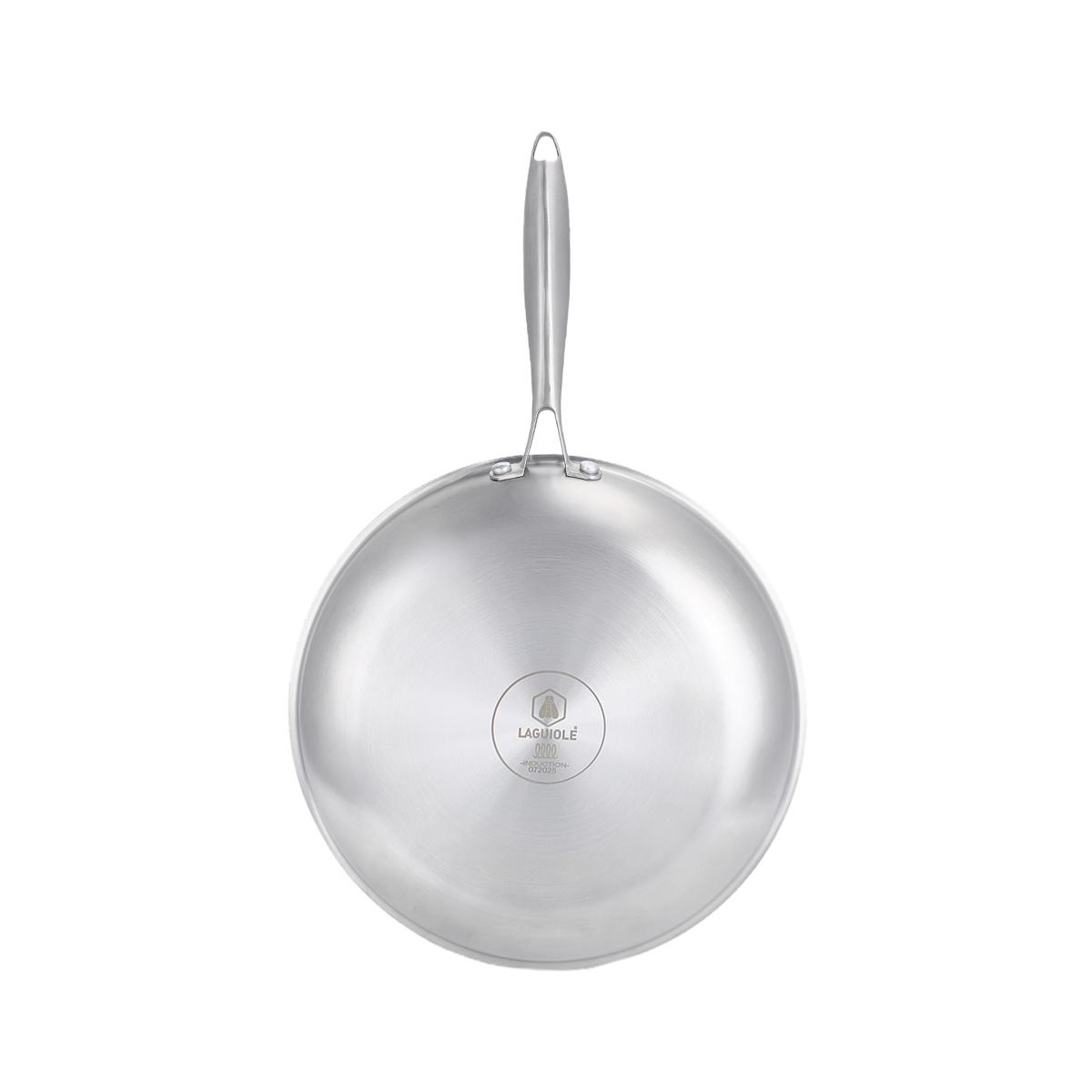 Set de 2 poêles 24/28cm triplex - "BlackSteel" Laguiole Cuisson - Mathon - 3