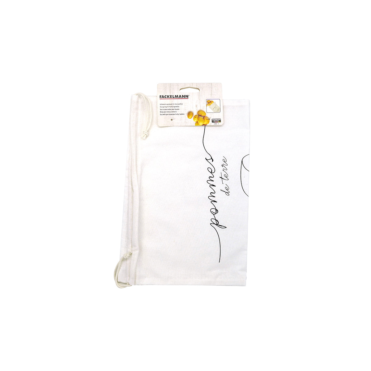 Sac de conservation pour pommes de terre en coton  Nature Fackelmann - Mathon - 5