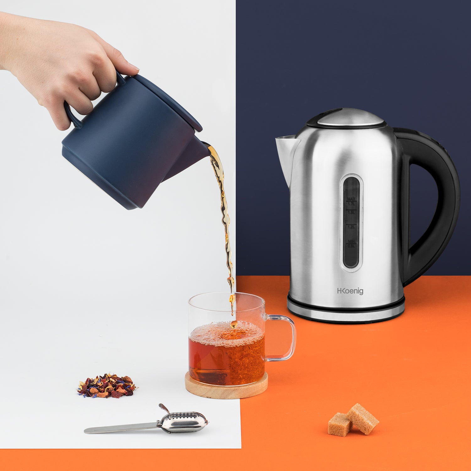 H.koenig Boe50 Bouilloire Programmable - Acier Inoxydable Hkoenig - Mathon - 7