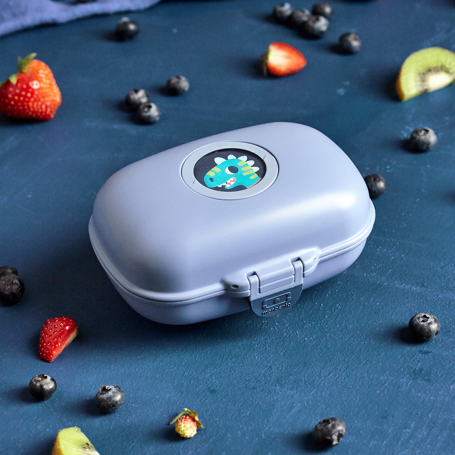 Boîte à goûter enfant Gram 600ml Bleu Infinity Monbento - Mathon - 5