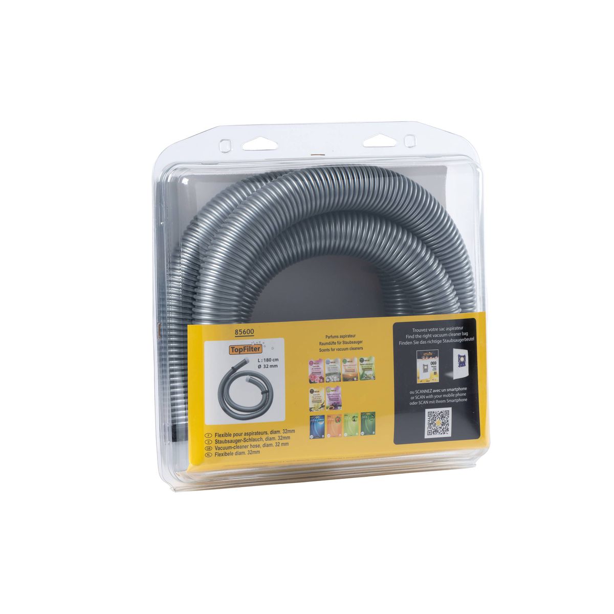 Embout pour aspirateur flexible universel 1,80 m TopFilter TopFilter - Mathon - 3