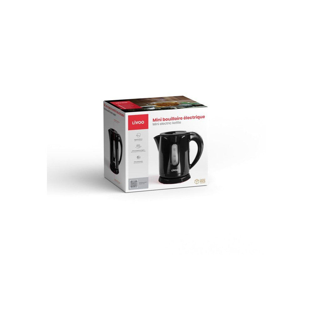 Mini Bouilloire - Livoo - Dod114n - 1100 W - 0,8 L - Noir Livoo - Mathon - 4