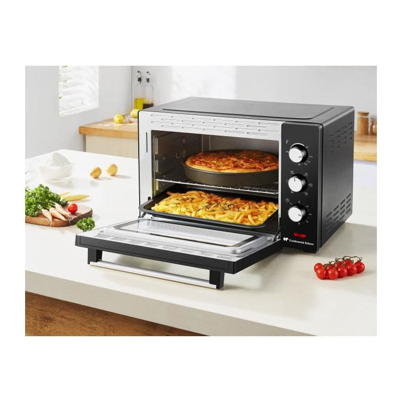 Mini Four Continental Edison Mf38n Noir L54,35x H36,6 X P41,15 Cm 38l Continental Edison - Mathon - 6