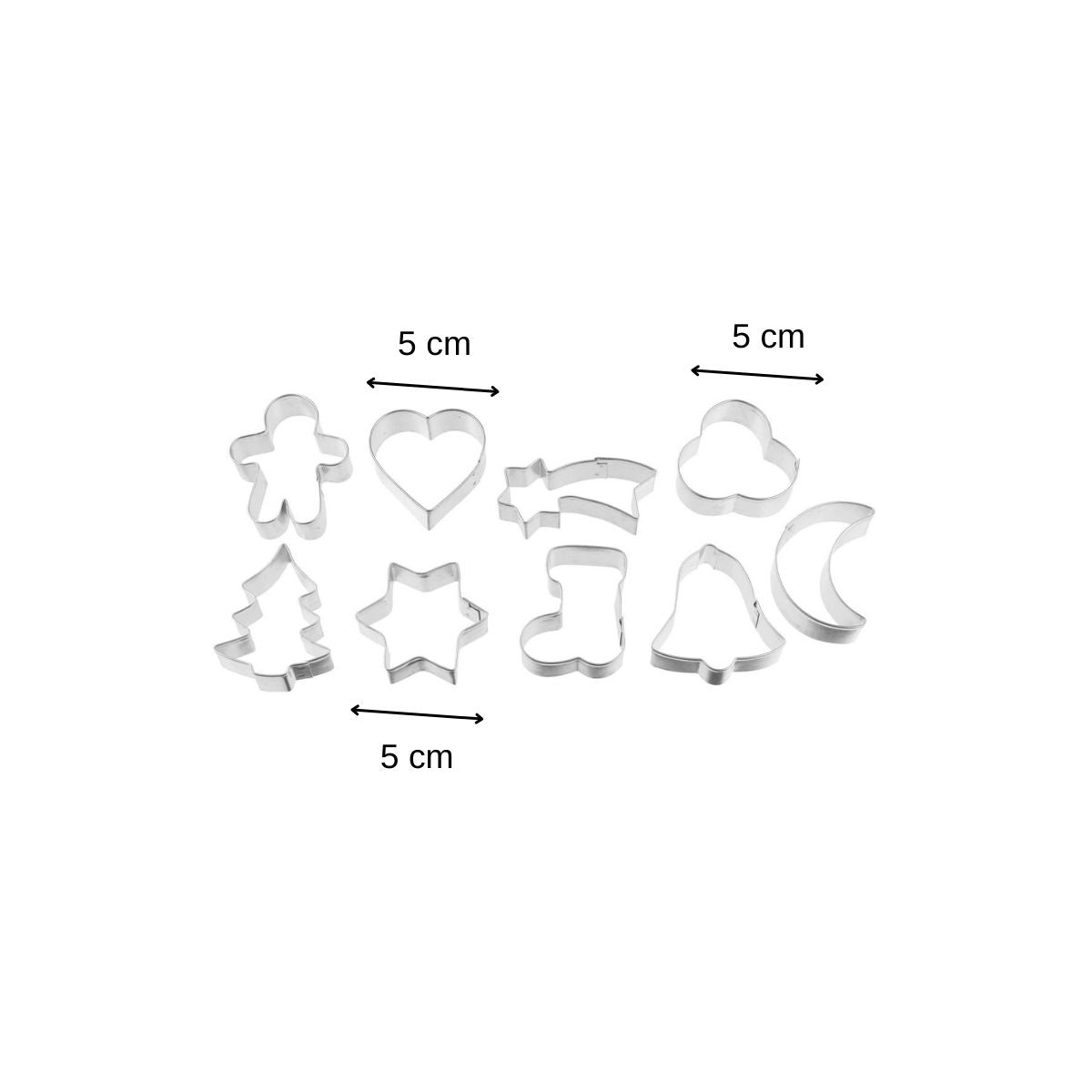 Lot de 9 emporte-pièces de Noël sur cintre Zenker Emporte-pièces Zenker - Mathon - 3