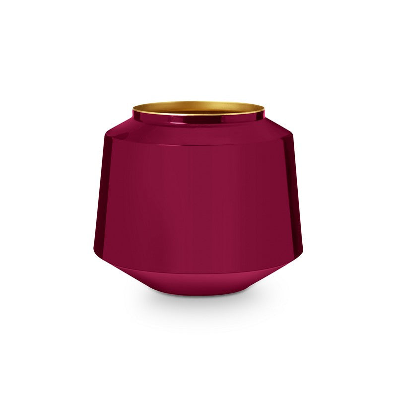 Vase métal Rose foncé 22cm Pip Studio - Mathon - 1