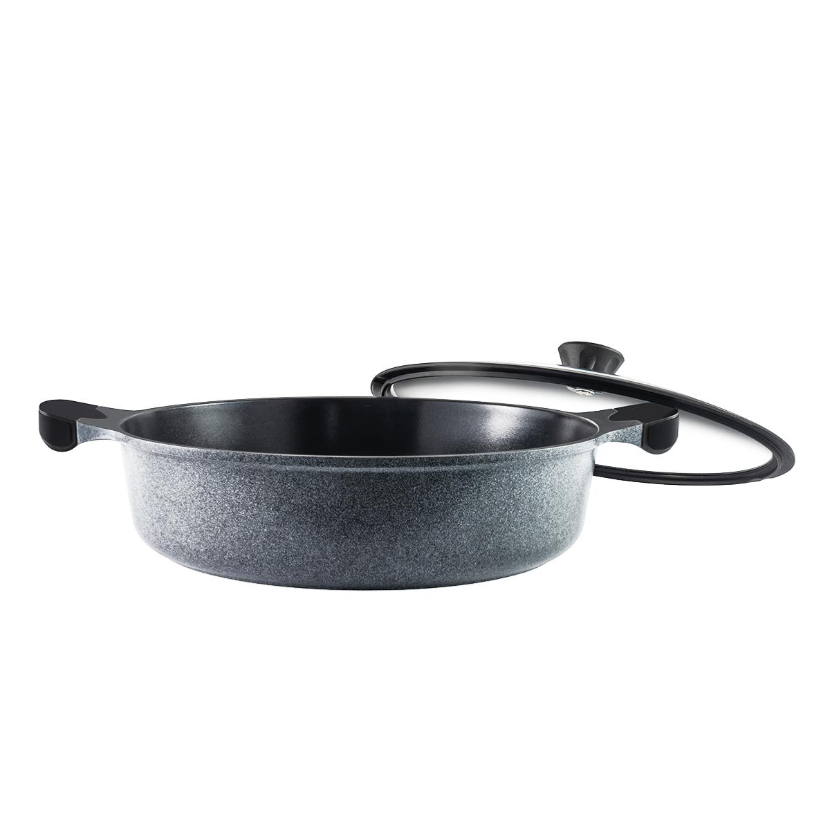 Sautoir noir 28cm - "Charbon" Laguiole Cuisson - Mathon - 2