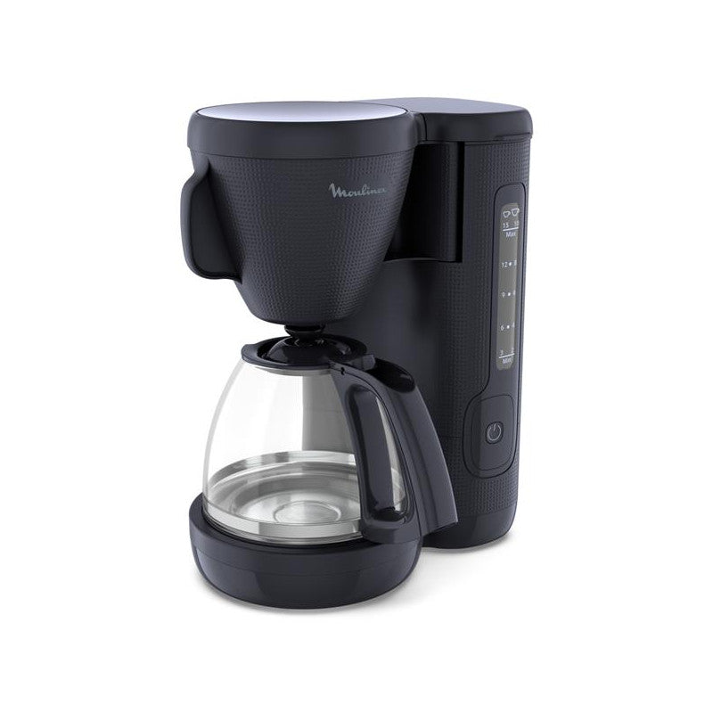Cafetiere Morning 1000w 1,25l 10/15t Belu Nuit   - Fg2m0810 Moulinex - Mathon - 1