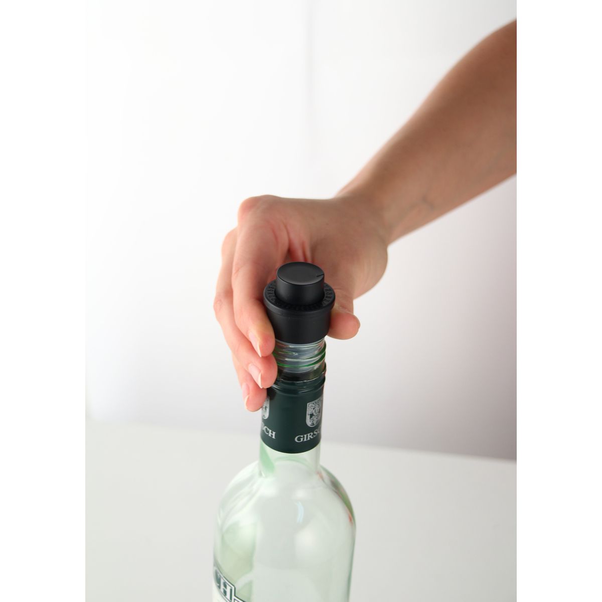 Bouchon de bouteille avec pompe vide air  Bar Concept Fackelmann - Mathon - 6