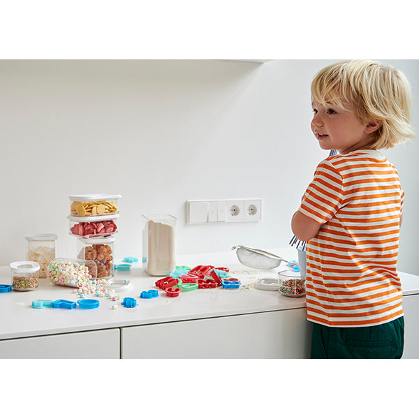 Set de 5 boîtes de conservation modula blanc Mepal - Mathon - 4