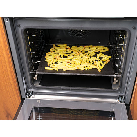 Grille de cuisson extensible avec feuille perforée anti-adhérente 41 à 49 cm NoStik - Mathon - 2