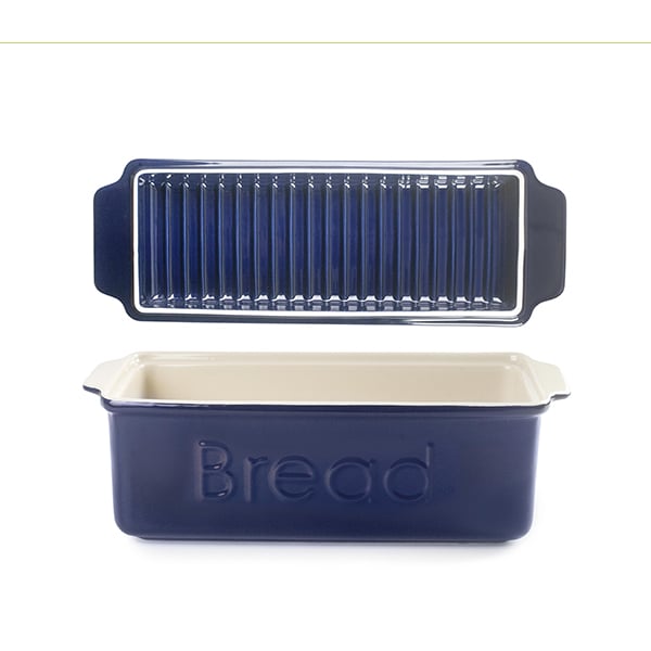 Moule à pain avec couvercle bleu Ibili - Mathon - 1