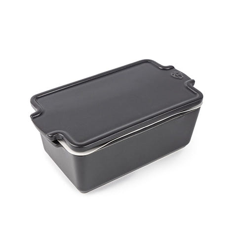 Terrine en céramique et presse 20 cm Appolia ardoise  Peugeot - Mathon - 1