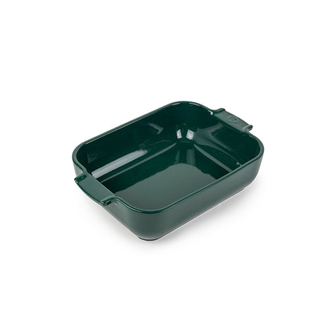 Plat à four céramique Appolia rectangulaire vert 25 cm Peugeot - Mathon - 1