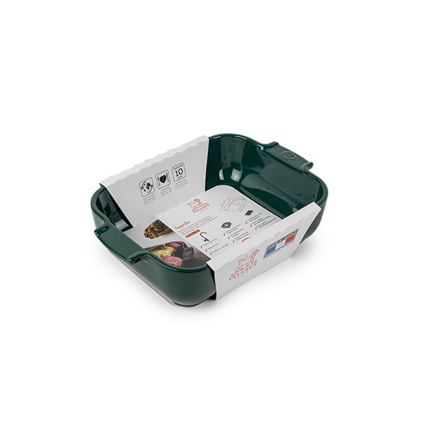 Plat à four céramique Appolia rectangulaire vert 25 cm Peugeot - Mathon - 6