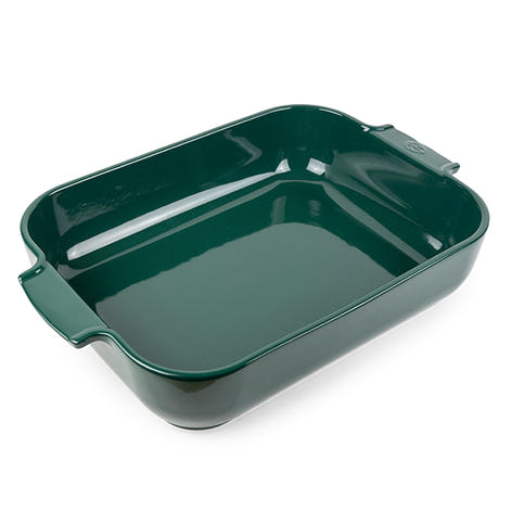 Plat à four céramique Appolia rectangulaire vert 40 cm Peugeot - Mathon - 1