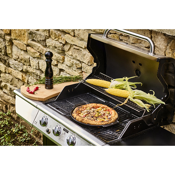 Plaque à pizza Grill To Table noir satin 34 cm  Peugeot - Mathon - 3