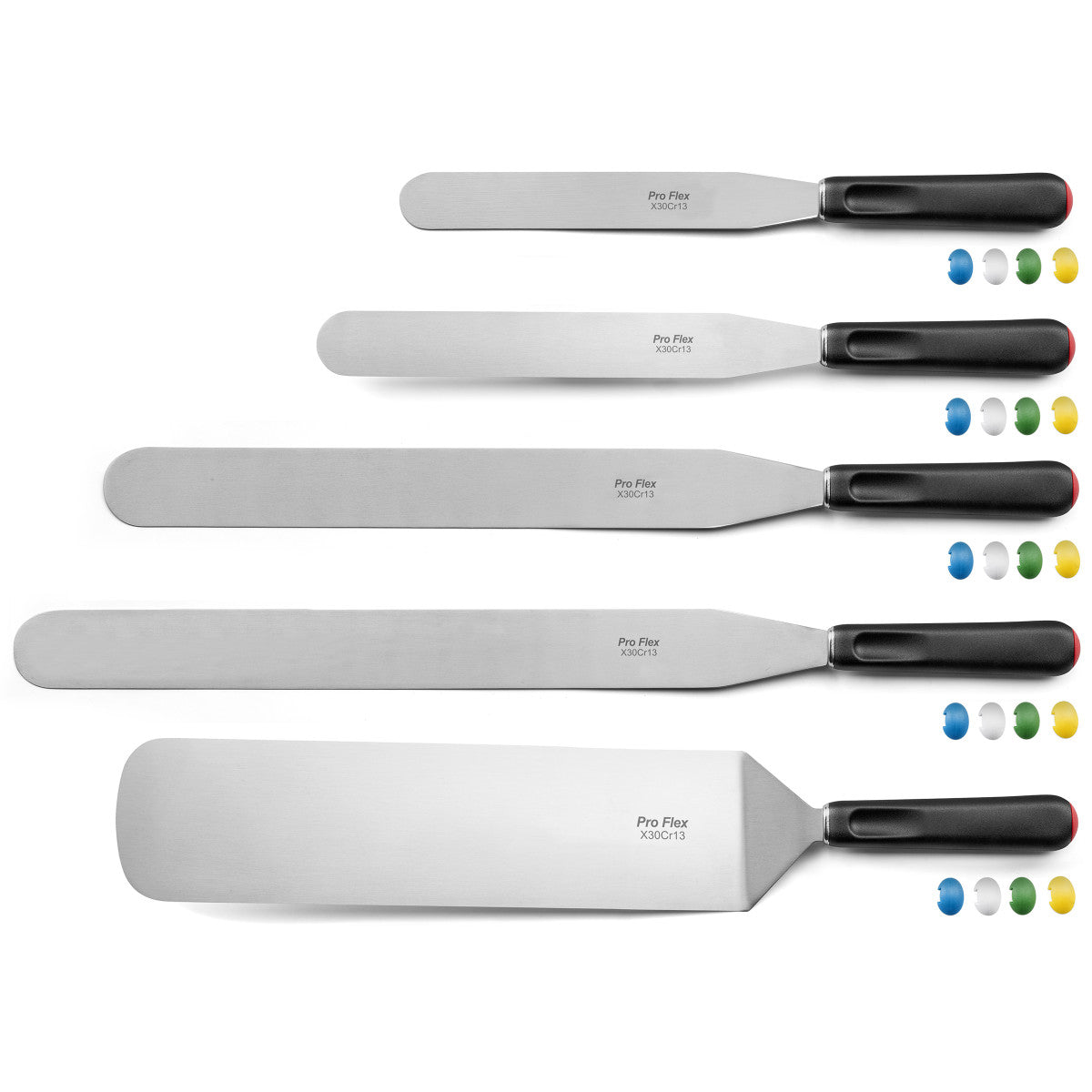 Pro Flex - Set 5 spatules de cuisson Sabatier Trompette - Mathon - 1
