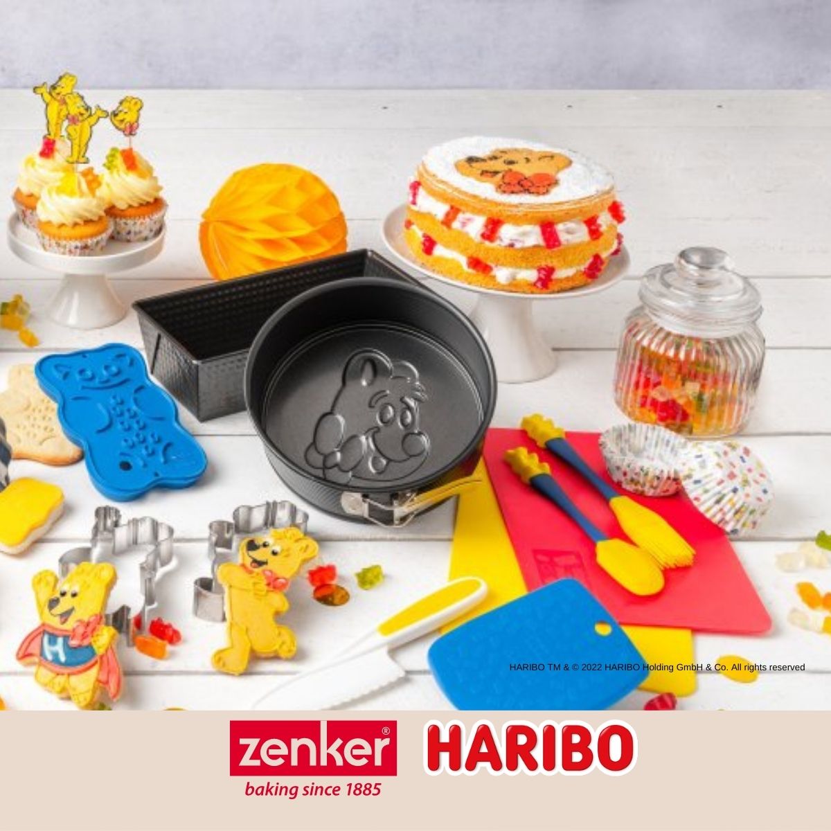 Lot de 2 planches à découper en plastique 24,5 x 16 cm Zenker Haribo Zenker - Mathon - 8