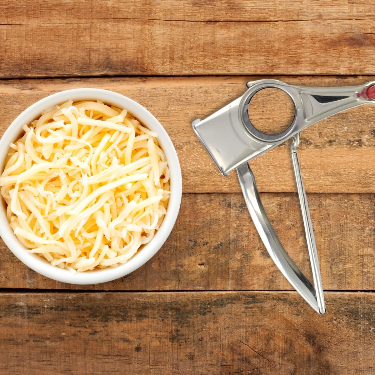 Moulin à fromage chromé  Handmade Tradition Fackelmann - Mathon - 2