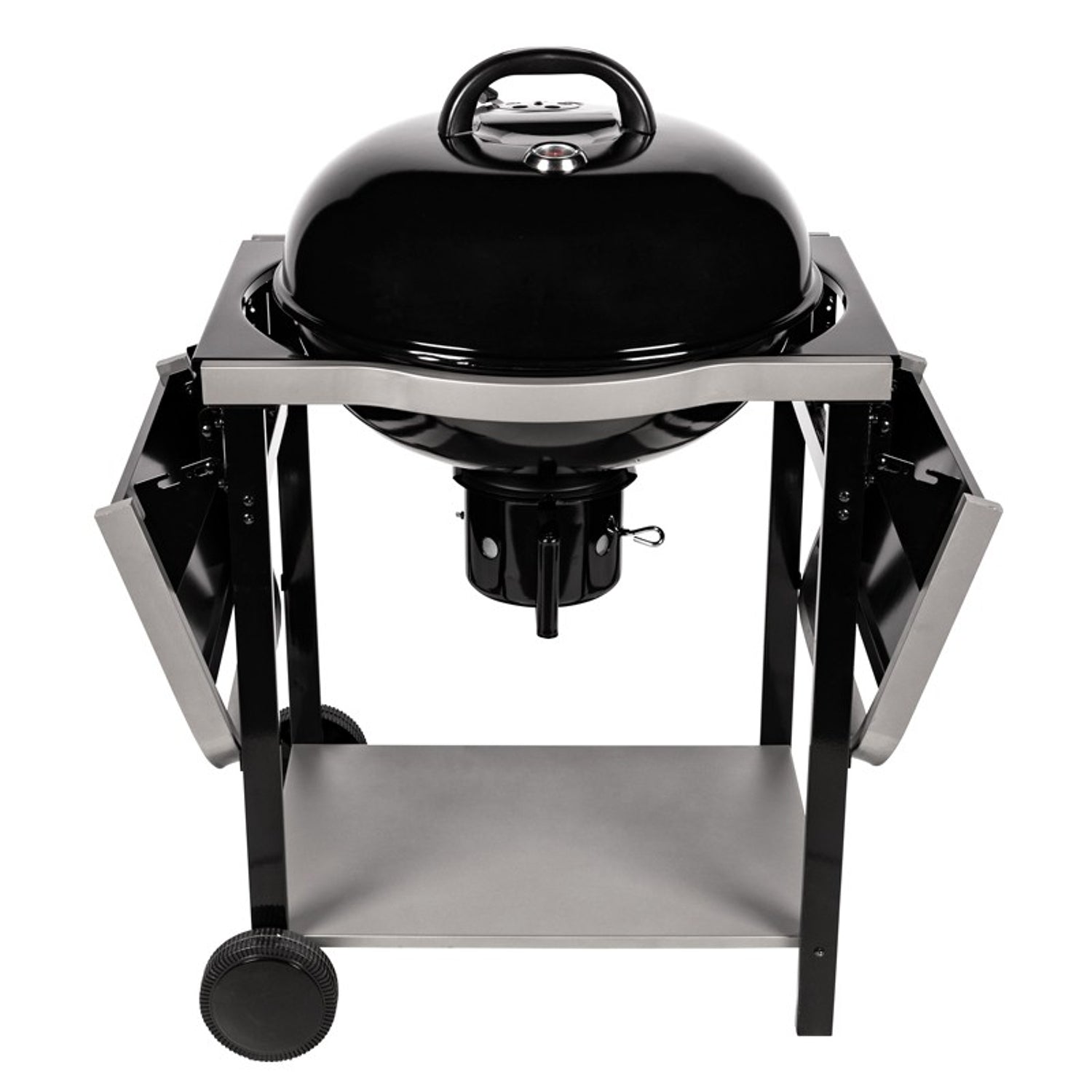 Barbecue au charbon boule + chariot Woodcreek Somagic - Mathon - 7