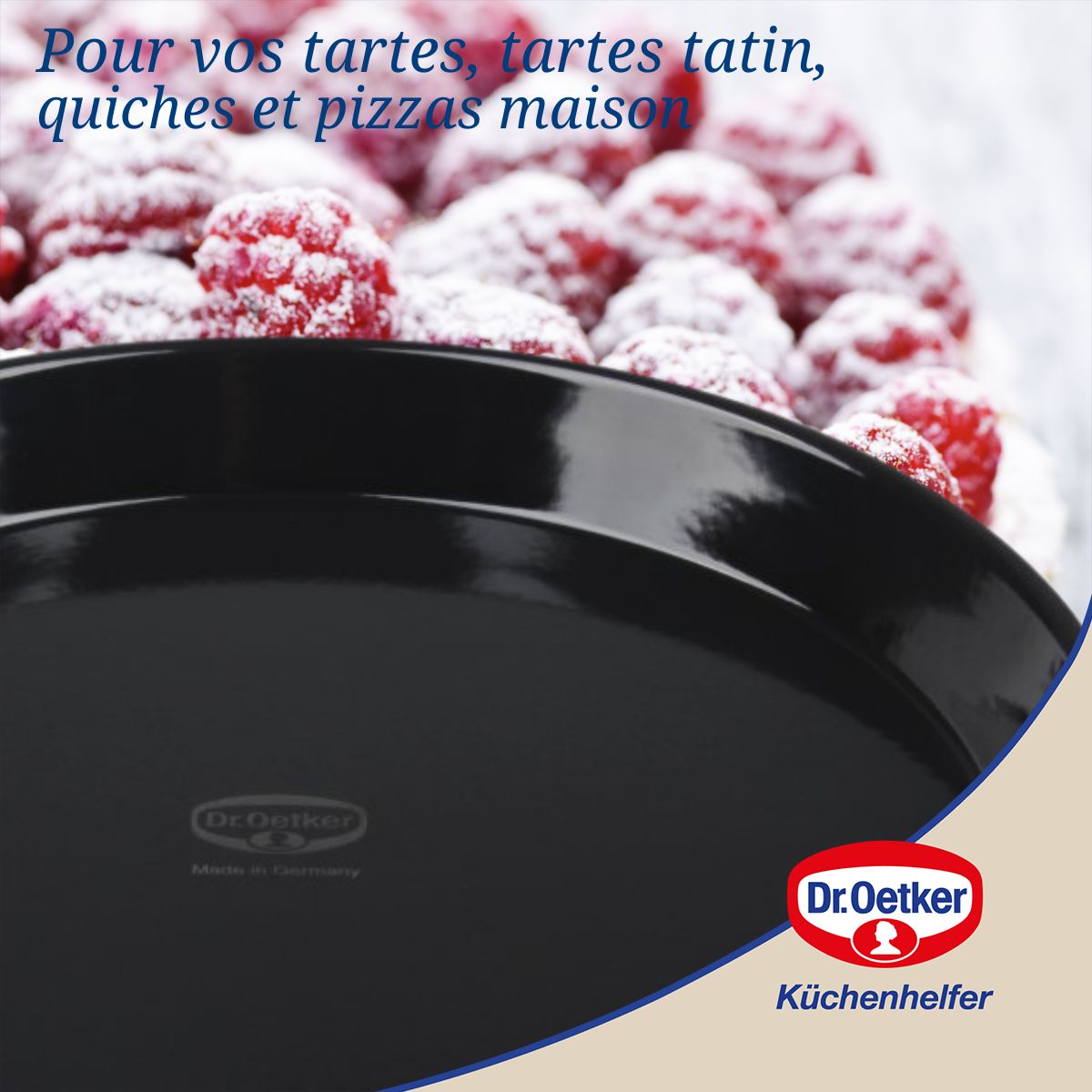 Plat à four pour tartes et pizzas 32 cm  Tradition Dr. Oetker - Mathon - 2