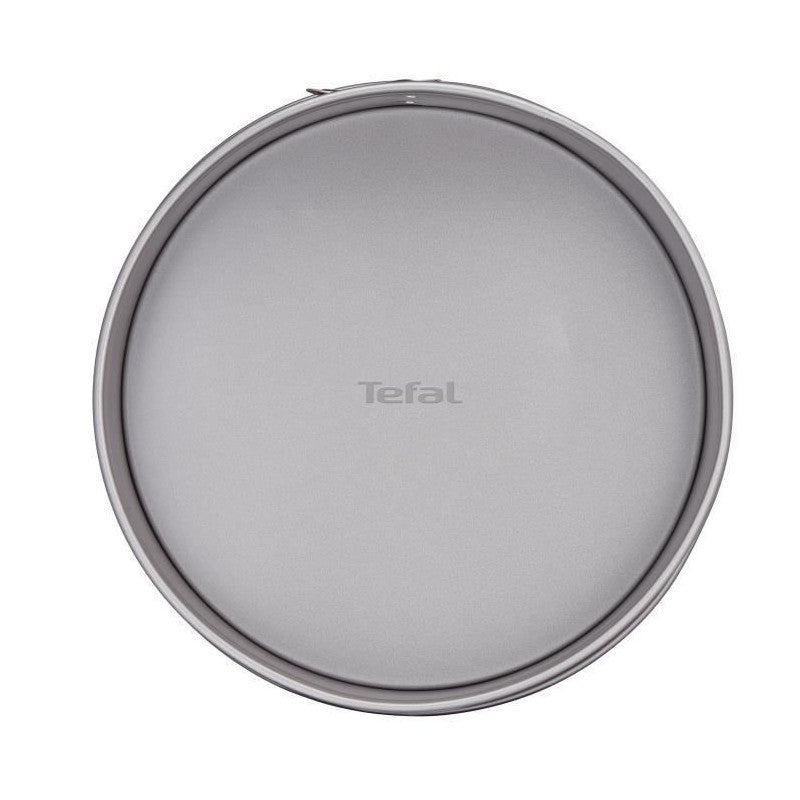 Moule A Savarin Delibake En Acier - O 25 Cm - Rouge Et Gris - Avec Charniere Tefal - Mathon - 2