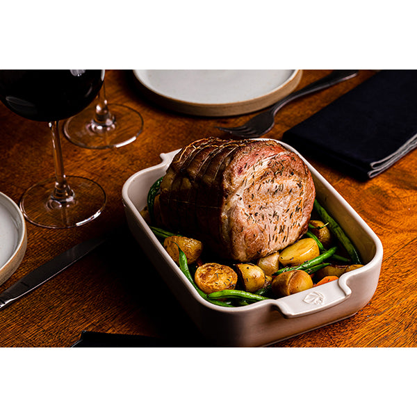 Set de 2 plats à four céramique Appolia rectangulaires écru 25 et 32 cm Peugeot - Mathon - 4