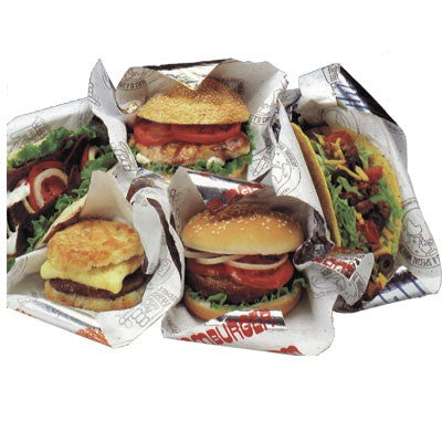 1000Pcs - Feuille aluminium et papier  356x406mm FirstPack - Mathon