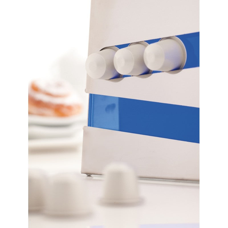 Support compatible avec les capsules Nespresso, 32 dosettes, Acier inoxydable, ZIG ZAG Don Hierro - Mathon - 6