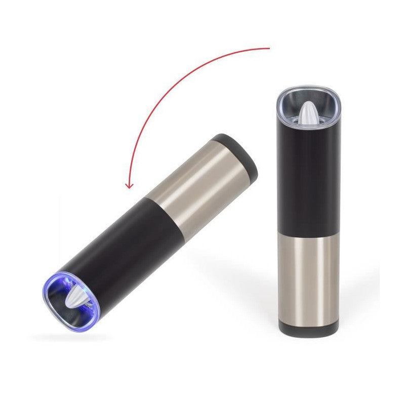 Moulin A épices - Livoo - Gs161 - 80 Ml - Moulure Réglable - Led Bleue - Par Gravité Rechargeable Livoo - Mathon - 2