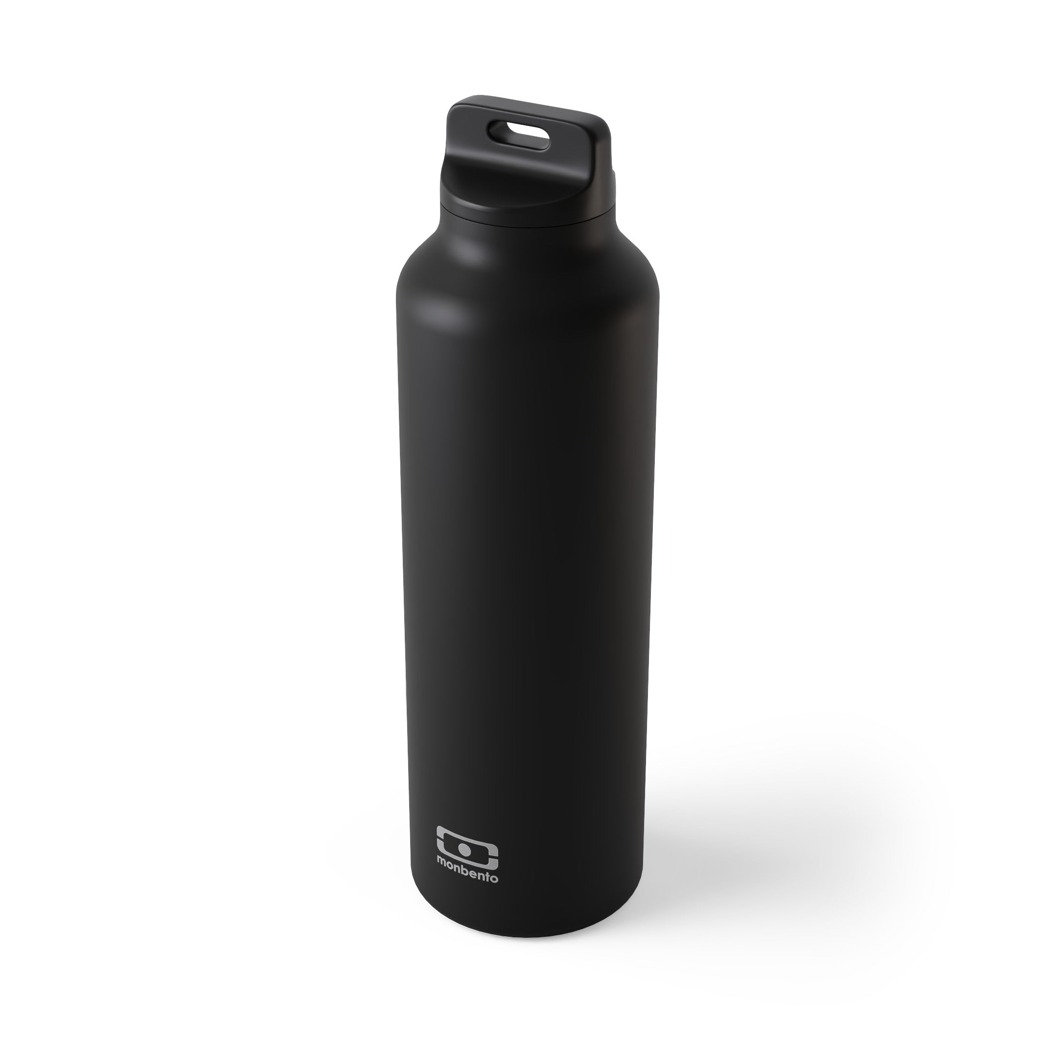 Bouteille isotherme avec infuseur Steel 500ml Noir Onyx Monbento - Mathon - 1