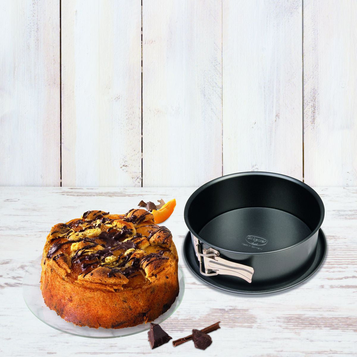 Set de 4 moules à manqué à charnière 18 cm + 24 cm + 26 cm + 28 cm  Tradition Dr. Oetker - Mathon - 9