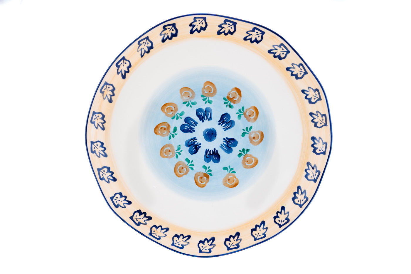 Plateau de service NAPOLI Ø30cm - 2 pièces - Agrume Björn - Mathon - 4