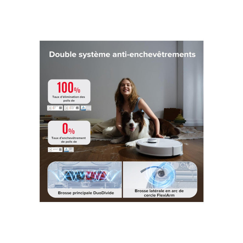 Aspirateur Robot   Qrevo Curv Roborock - Mathon - 5