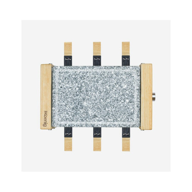 Raclette et pierre à cuire 6 personnes - WOD6 H.Koenig - Mathon - 3