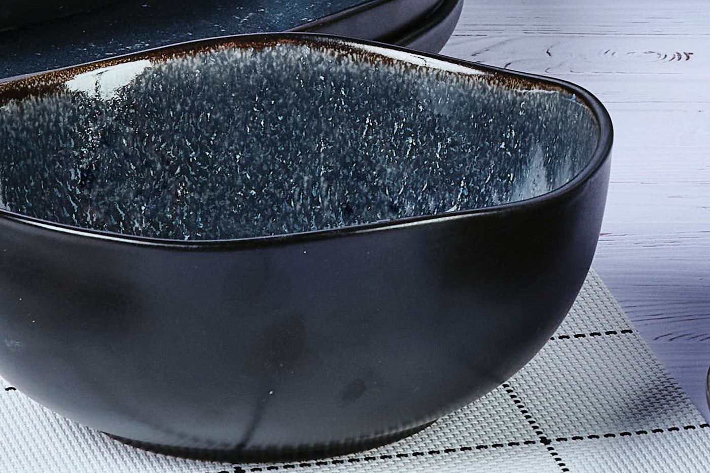 Bol IRIS Ø16,5cm - 6 pièces - Bleu nuit Björn - Mathon - 5