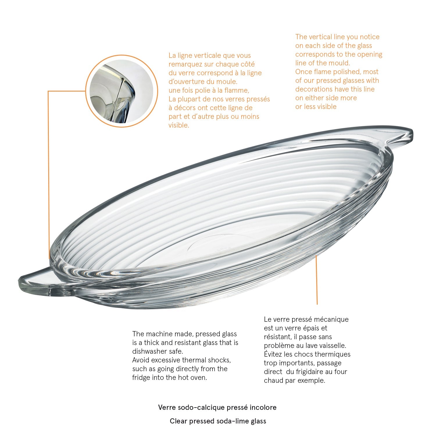 Lot de 6 coupe à dessert banana split La Rochère - Mathon - 3