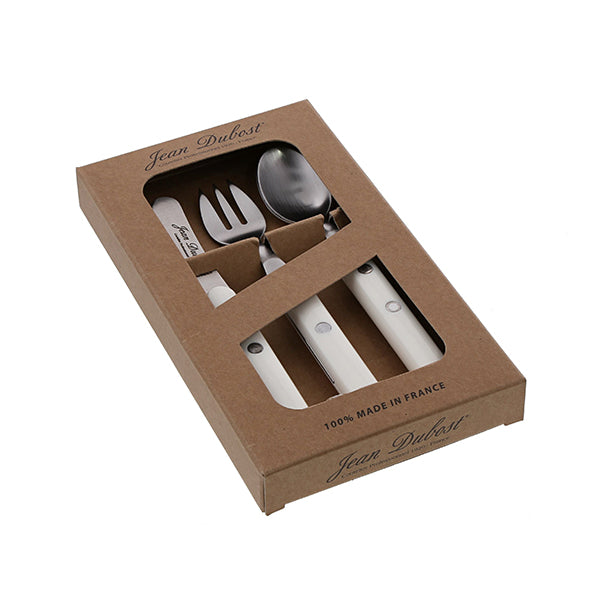 3 couverts enfants Bistrot à la française blanc Jean Dubost - Mathon - 1