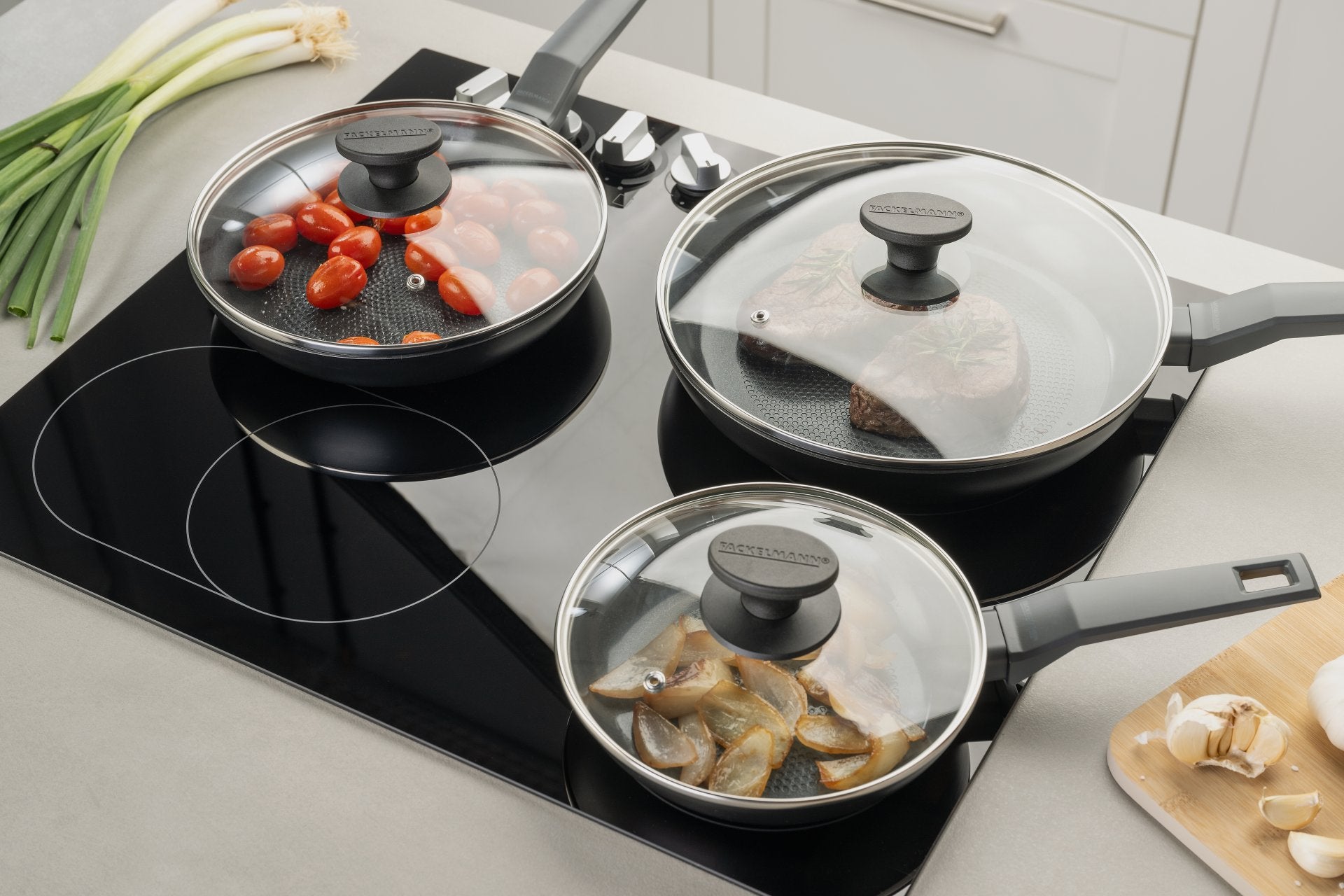 Couvercle de cuisson en verre 28 cm Fackelmann - Mathon - 4