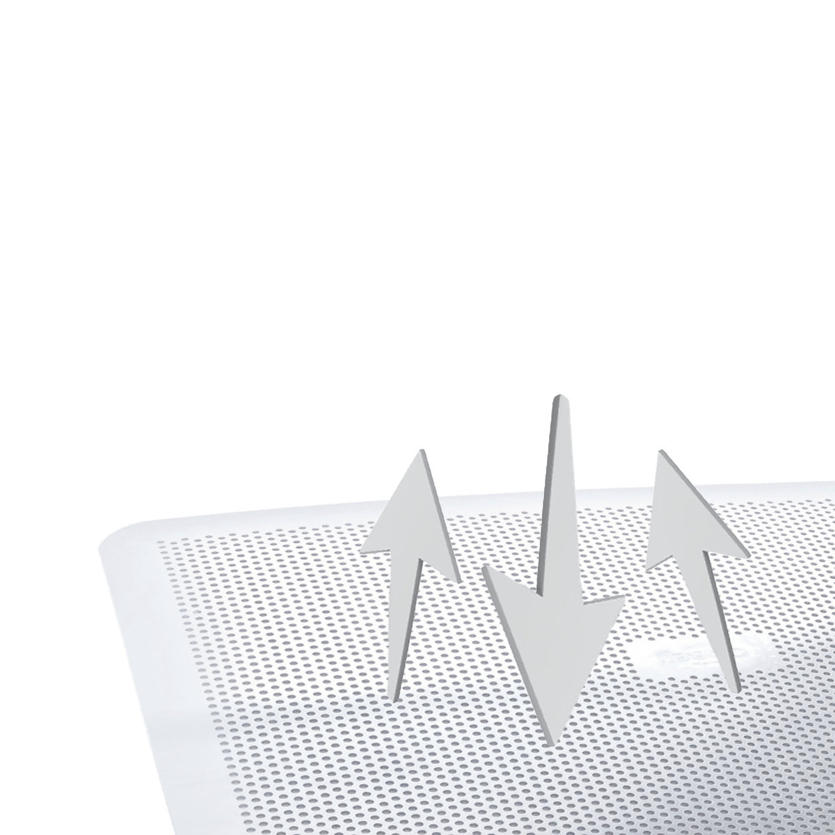 Plaque pâtissière perforée sans rebord - aluminium - 300 x 400 x 10 mm Gobel - Mathon - 2