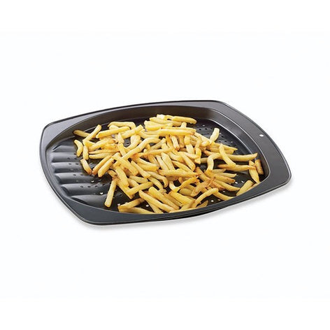 Plat à frites perforé anti-adhérent 39 cm Baumalu - Mathon - 1