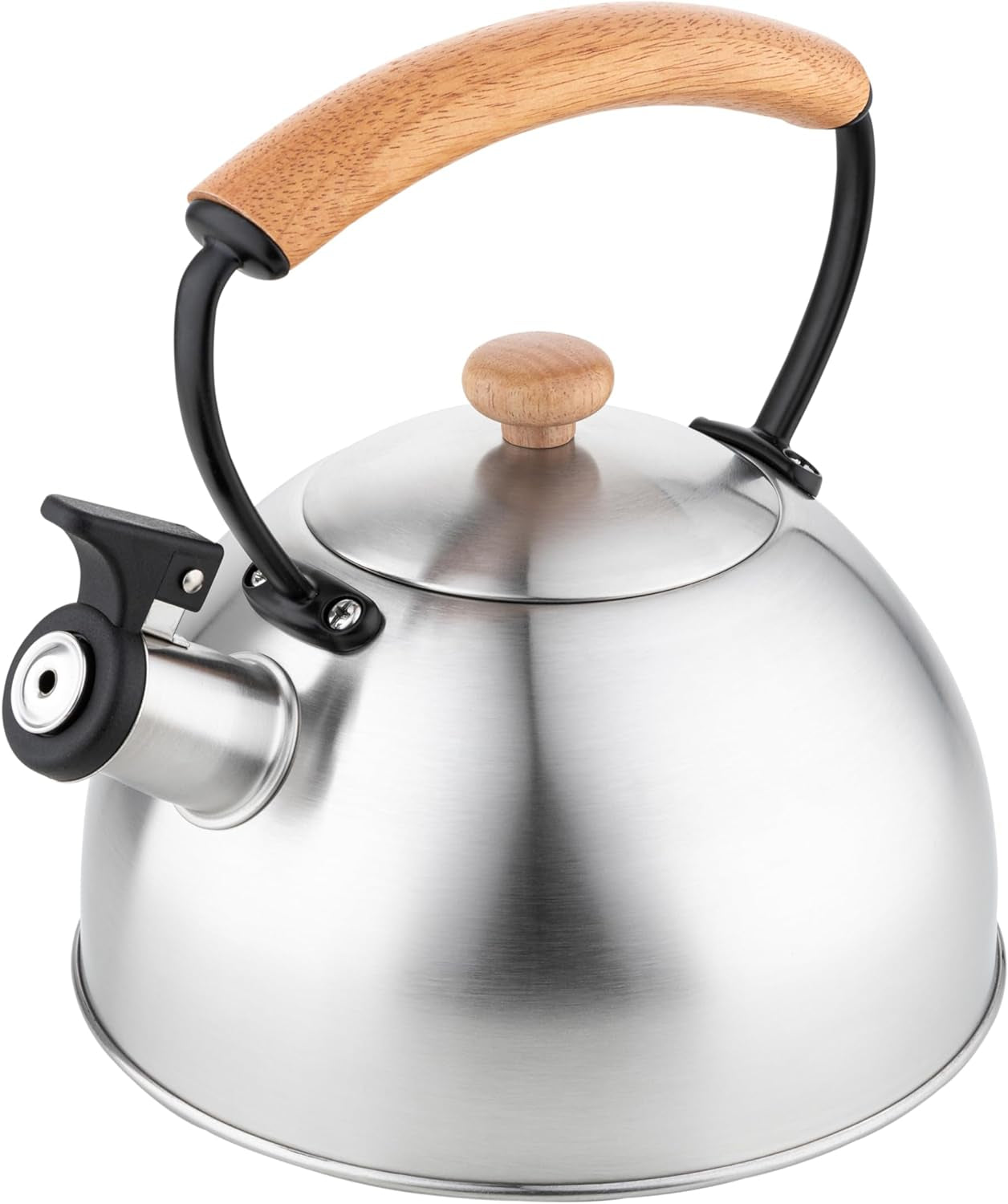 Bouilloire Sifflante En Inox 5,2 L – Pour Induction, Gaz Et électrique, Avec Sifflet Automatique – Poignée Confortable