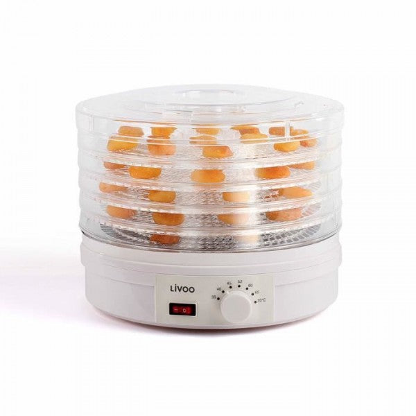 Déshydrateur - Livoo - Dom202 - 5 Plateaux De Dessiccation - Thermosta Livoo - Mathon - 1