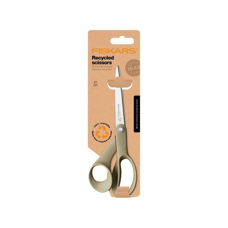Ciseaux Renew Universel 21cm Premium Droitiers 100% Recyclable Fiskars - 1058094 Fiskars - Mathon - 4