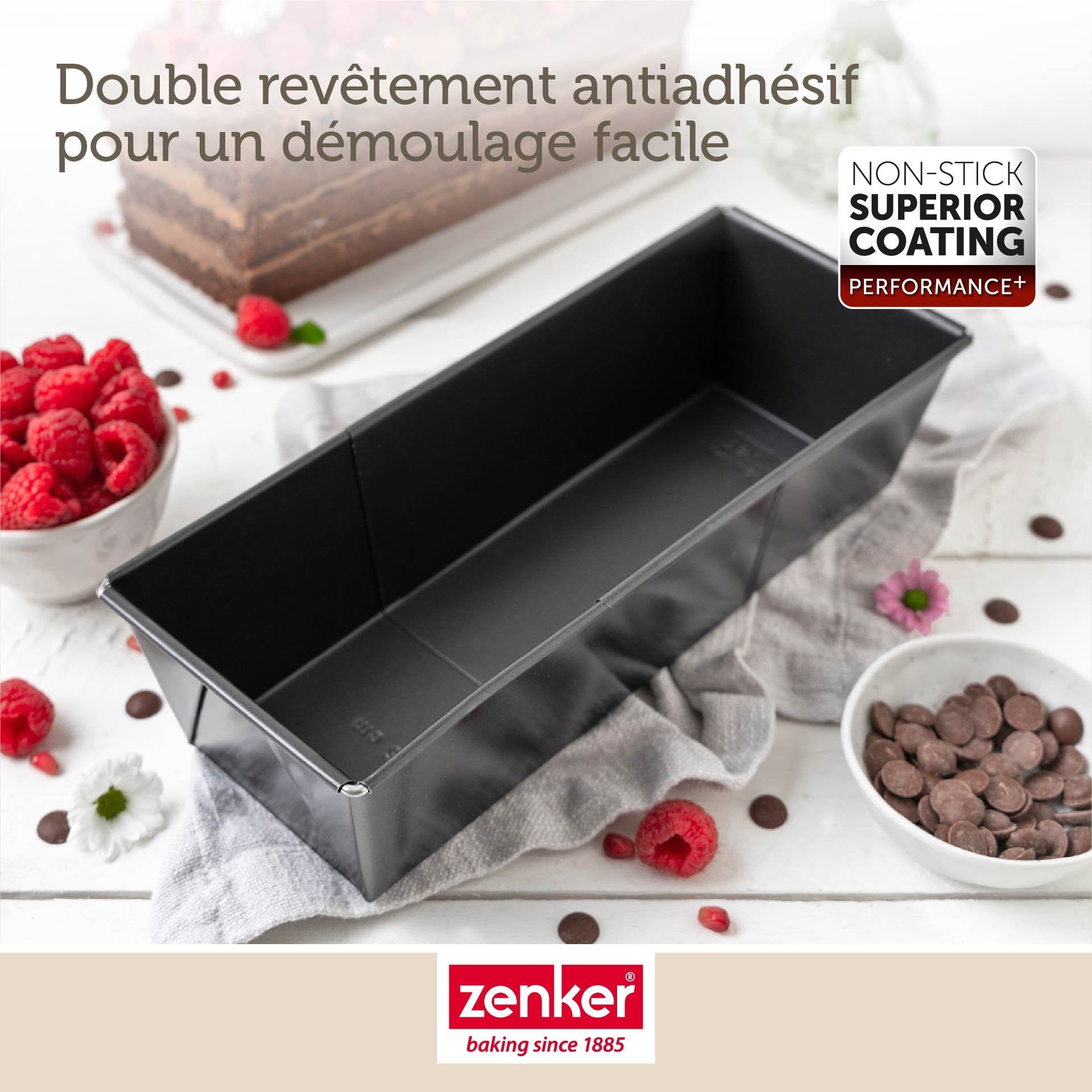 Moule à cake extensible 20 à 35 cm Zenker PerfectBack+ Zenker - Mathon - 9