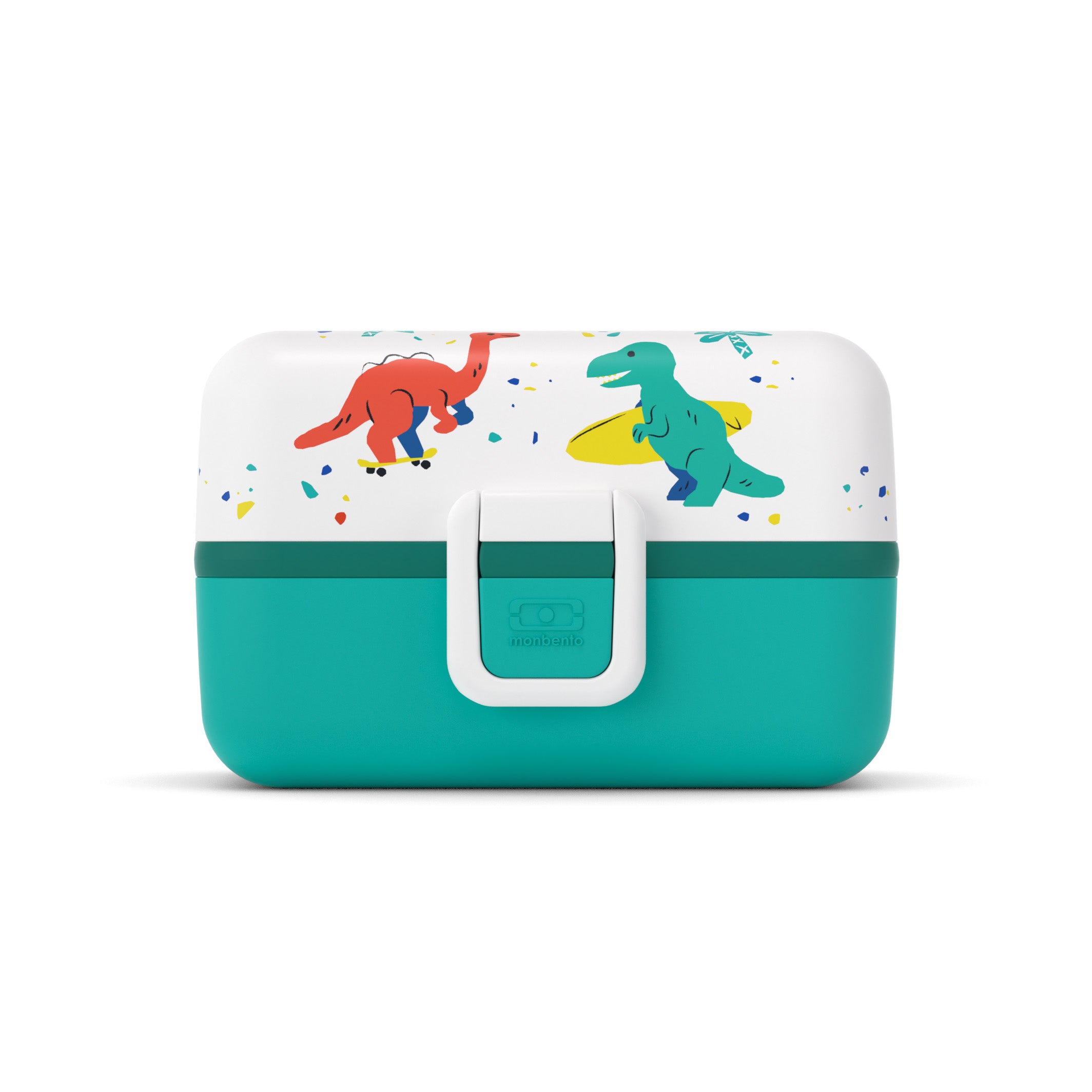 Lunch box à compartiments pour enfant Tresor 800ml Bleu Dino Monbento - Mathon - 2