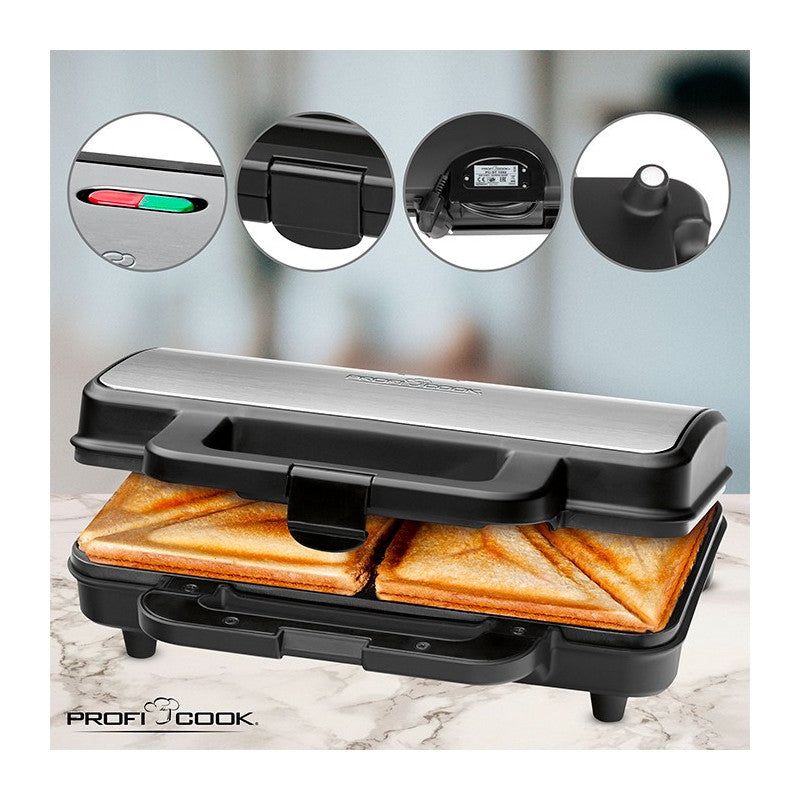 Sandwich toaster Proficook PC-ST 1092 Proficook - Mathon - 4