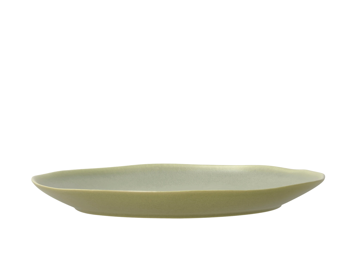 Assiette plate UMAMI en grès Vert pur Villa Collection - Mathon - 2