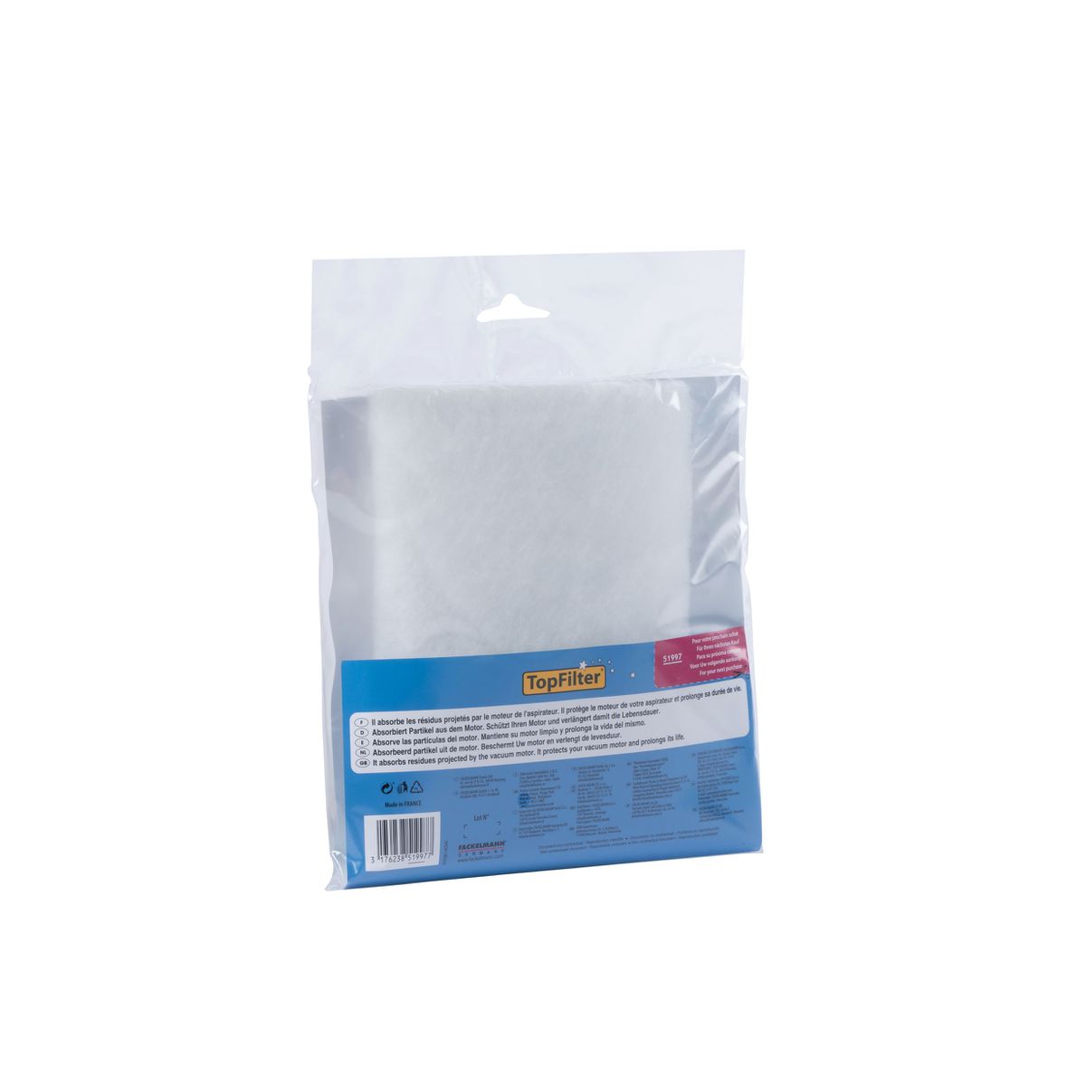 Filtre aspirateur entrée moteur universel TopFilter TopFilter - Mathon - 2